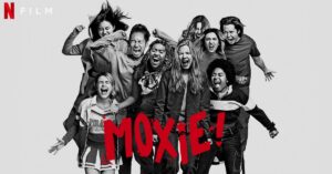 Poster van Netflix film Moxie! van Amy Poehler