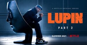 Poster Lupin deel 2 Franse Netflix original serie
