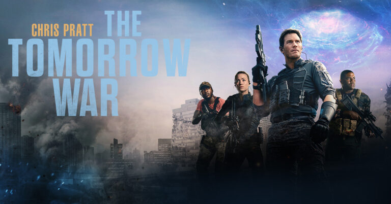 Film recensie review The Tomorrow War poster Chris Pratt Yvonne Strahovski